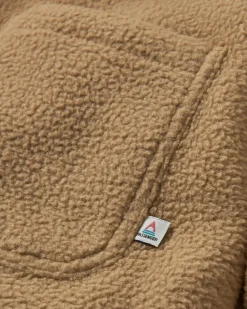 Chemise en polaire Sherpa recyclée Backcountry - Biscuit