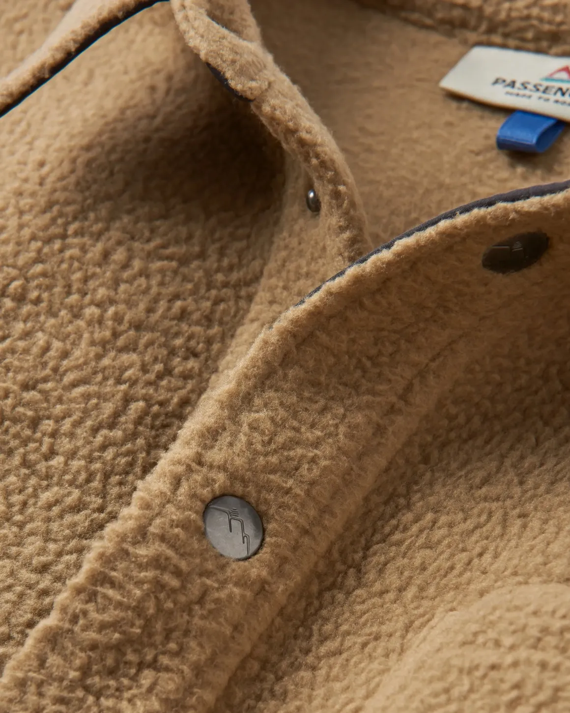 Chemise en polaire Sherpa recyclée Backcountry - Biscuit