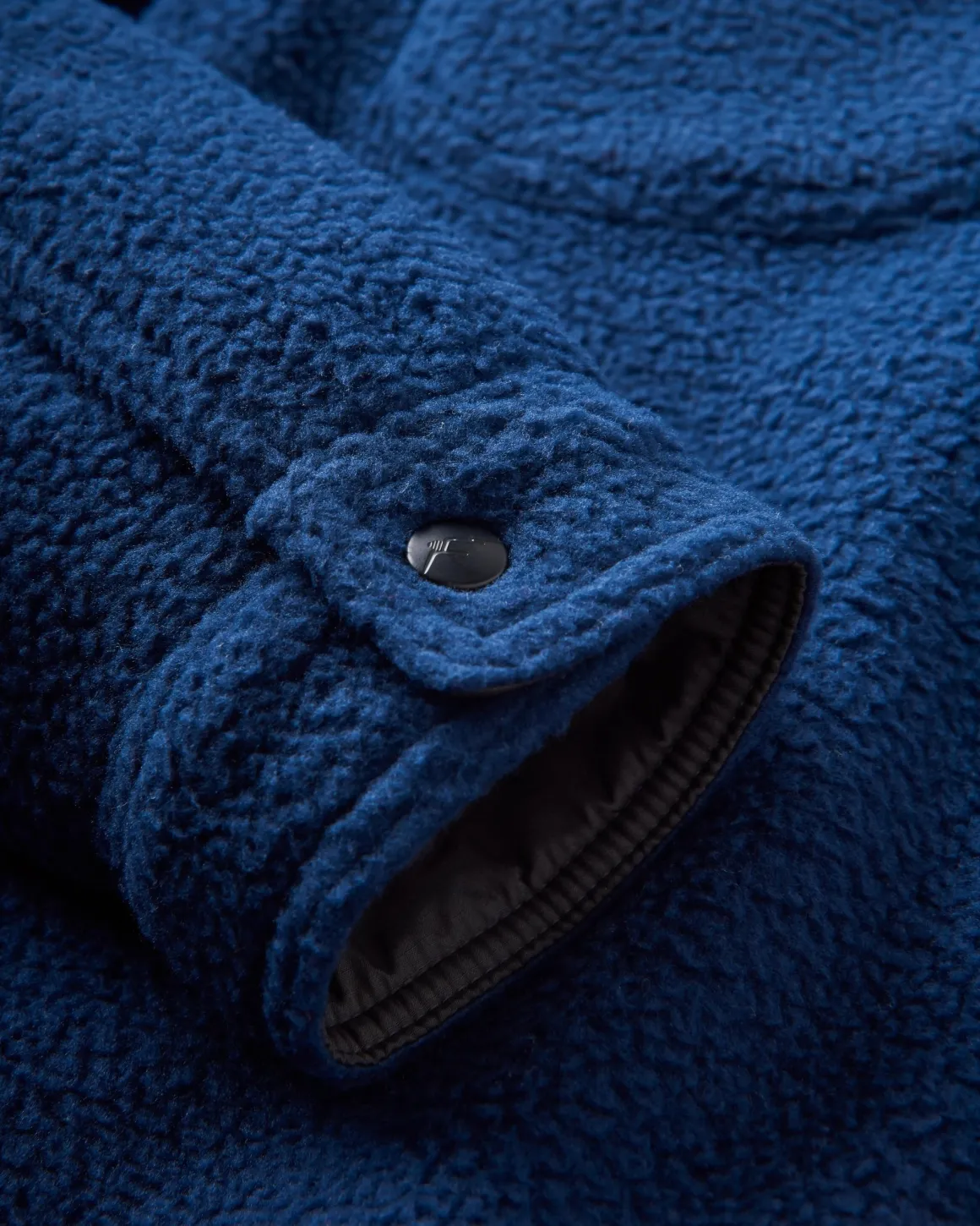 Chemise en polaire Sherpa recyclée Backcountry - Rich Navy