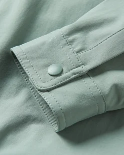 Chemise Stretch Traveller - Pistache