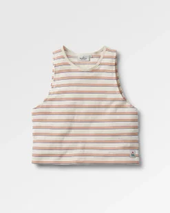 Débardeur en Coton Bio Retro Vibes - Rayures Rétro