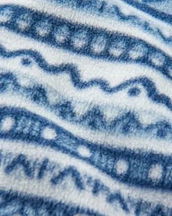 Ebb Polaire Recyclé - Mountain Geo Gris Bleu
