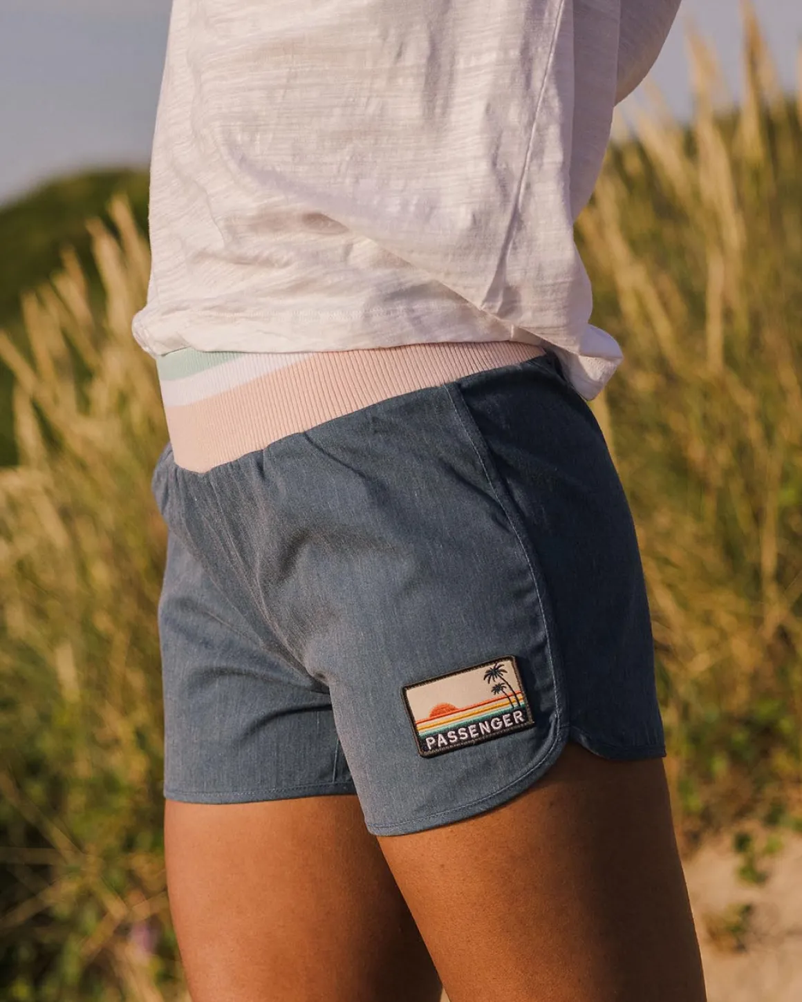 Explore Short Polyvalent - Denim Foncé