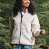 Fairbanks Full Zip Recycled Sherpa Fleece - Avoine