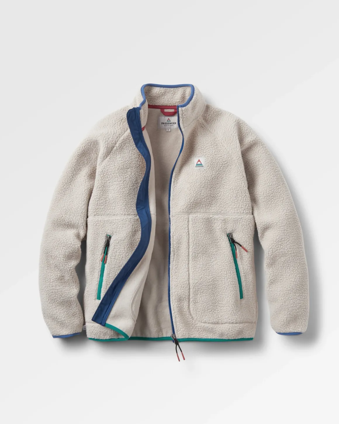 Fairbanks Full Zip Recycled Sherpa Fleece - Avoine