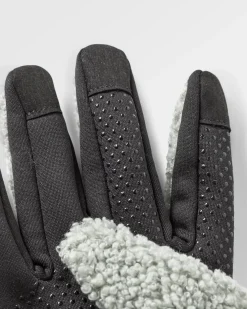 Gants Sherpa Recyclés Snowfall 2.0 - Pistache