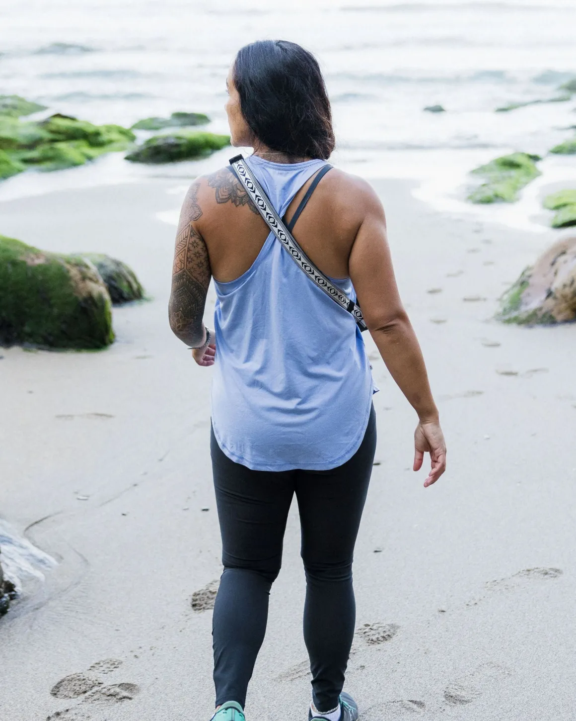 Gilet Actif Twist Recyclé Marl - Marl Bleuet