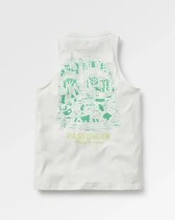 Gilet en coton bio Better Outside - Marshmallow