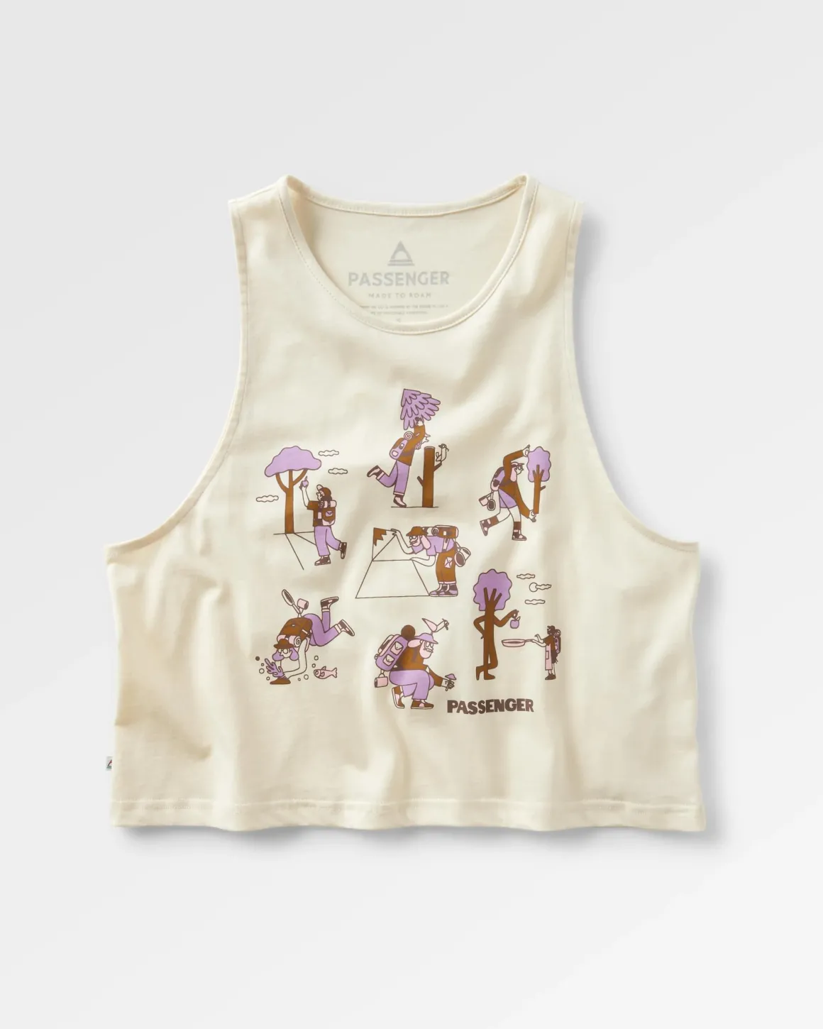 Gilet en coton bio Go Forage - Birch