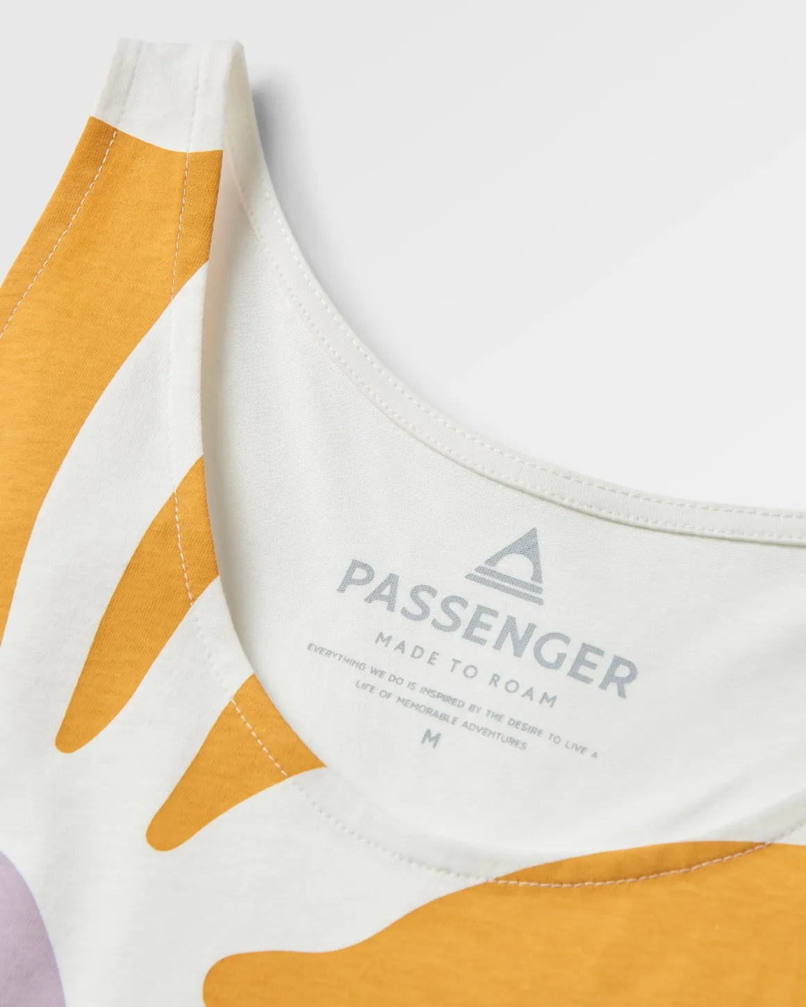 Gilet en Coton Bio Sunsets - Marshmallow