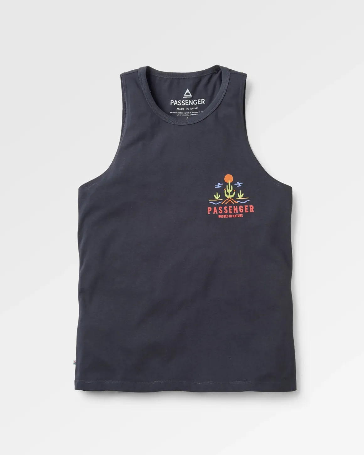 Gilet en coton recyclé planté - Noir