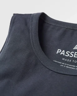 Gilet en coton recyclé planté - Noir