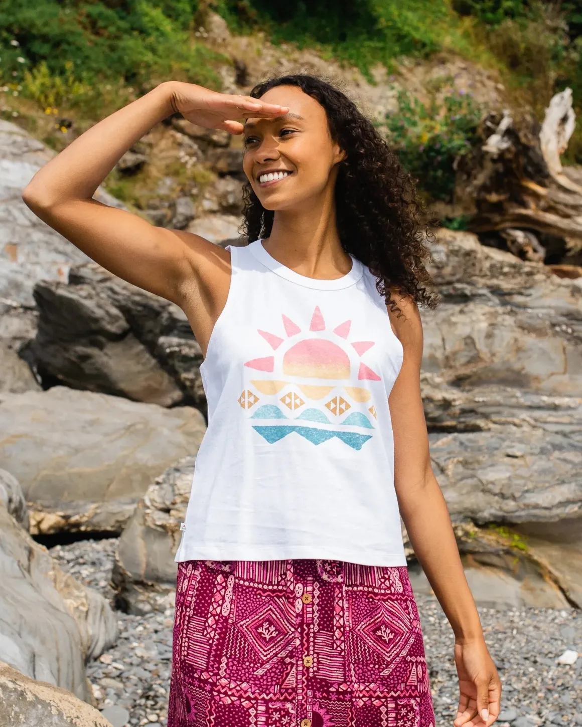 Gilet en Coton Recyclé Sunray - Blanc