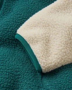 Home Sherpa Polaire Recyclé - Rain Forest/ Oatmeal