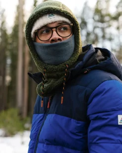 Hoodie en polaire recyclée Snowdrift - Kaki