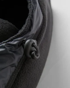 Hoodie en polaire recyclée Snow Lodge - Noir