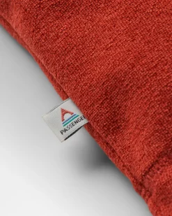 Hoodie en polaire recyclée Women's Crest - Red Ochre