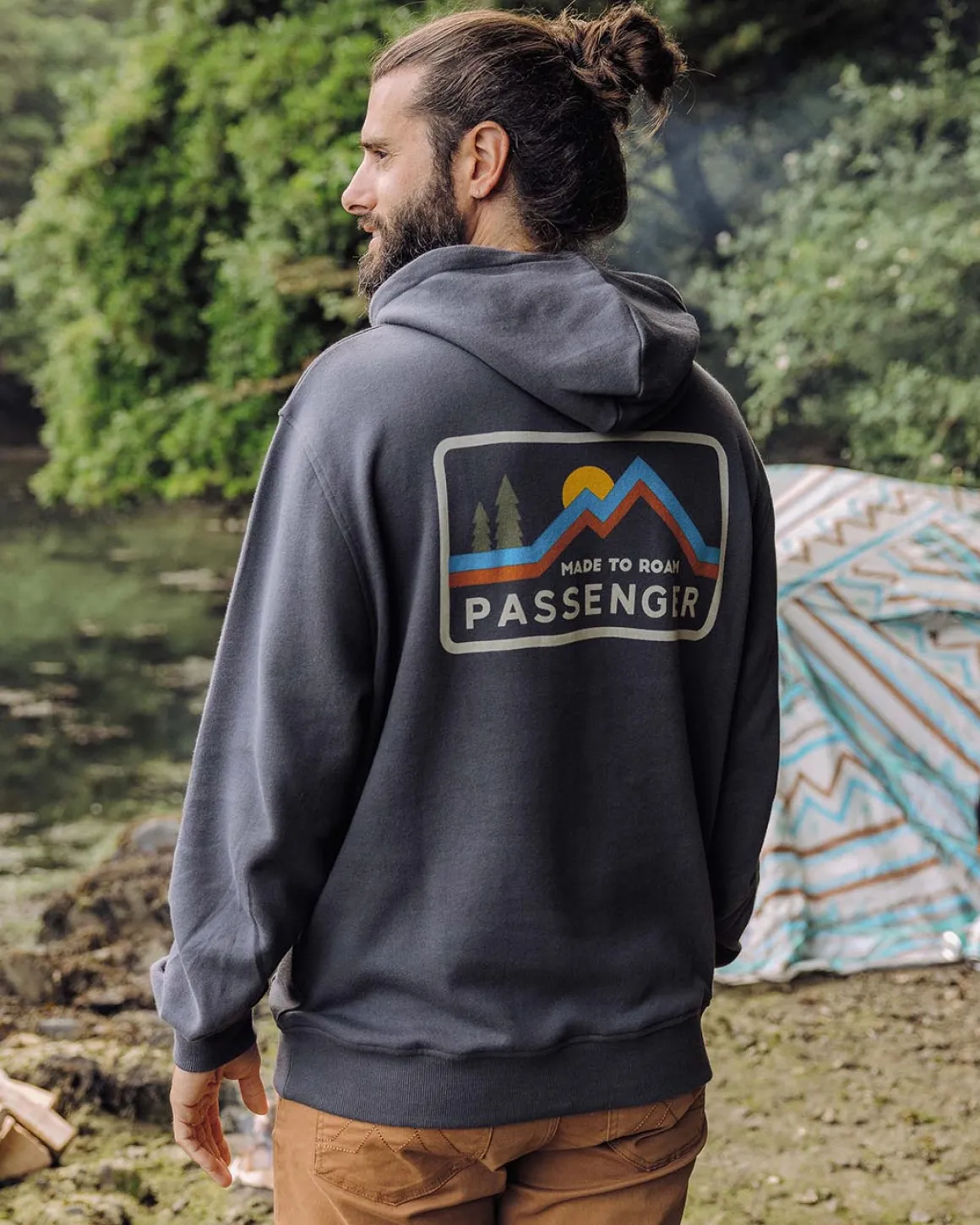 Hoodie Recyclé - Faded Black