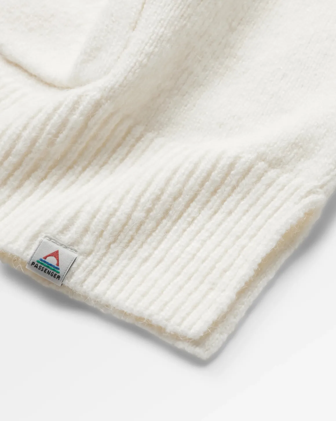 Hoodie Tricoté Recyclé Cove - Blanc Cassé