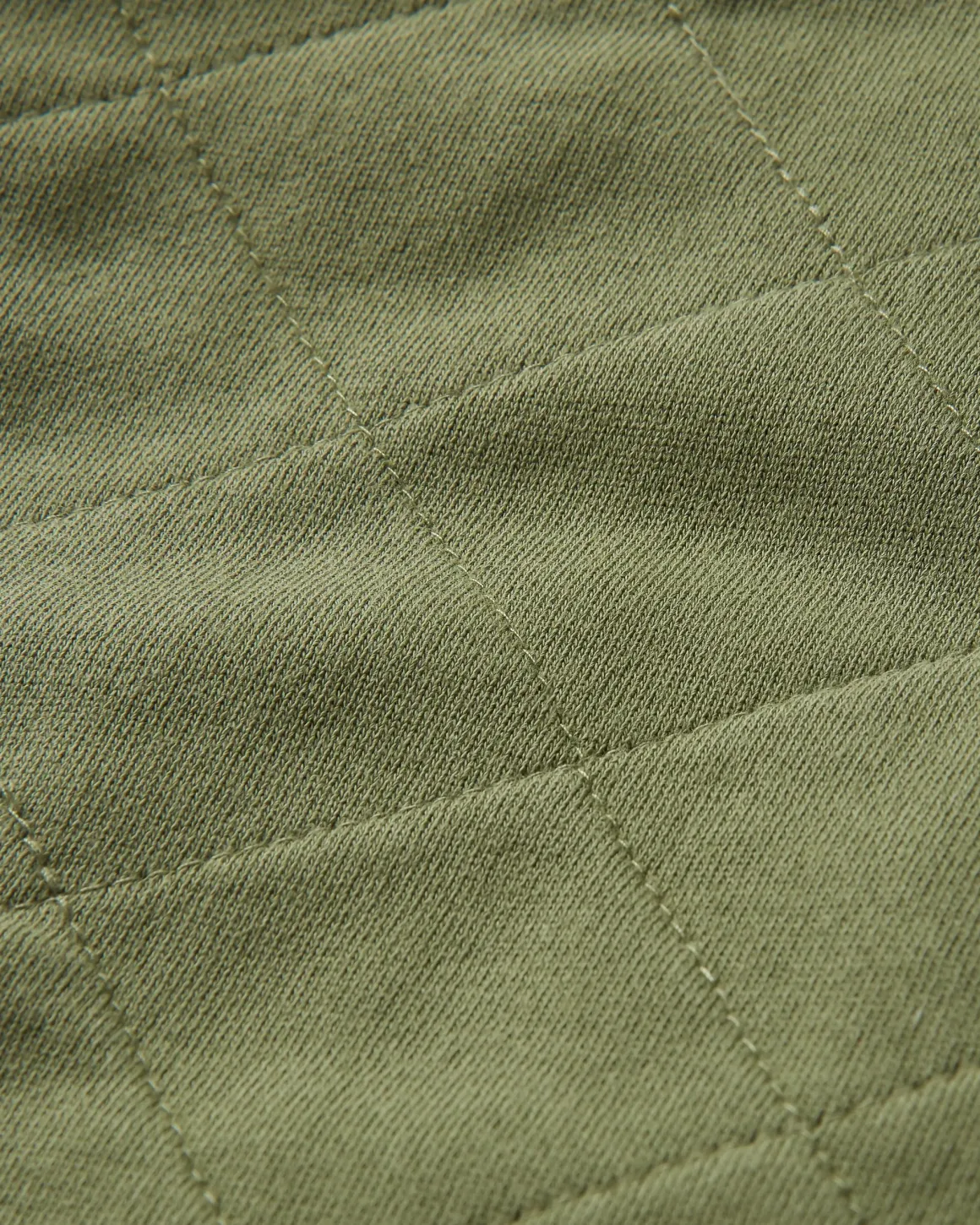 Hoodie zippé intégral matelassé recyclé Getaway - Khaki