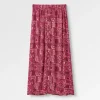 Jupe Hannah - Patchwork Vintage Bordeaux