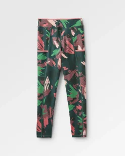 Legging Actif Recyclé Mantra - Montagne Abstraite Sapin