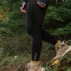 Legging d'hiver pour femmes en Polartec® recyclé - Noir