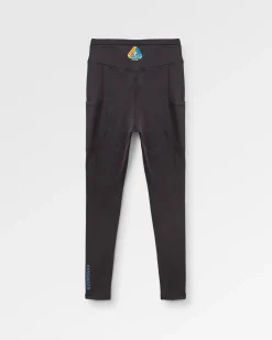 Legging d'hiver pour femmes en Polartec® recyclé - Noir