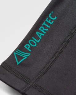 Legging d'hiver pour femmes en Polartec® recyclé - Noir