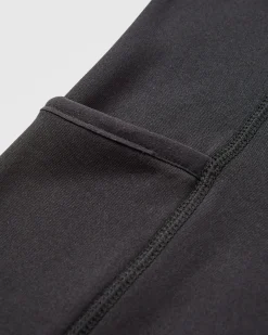 Legging d'hiver pour femmes en Polartec® recyclé - Noir