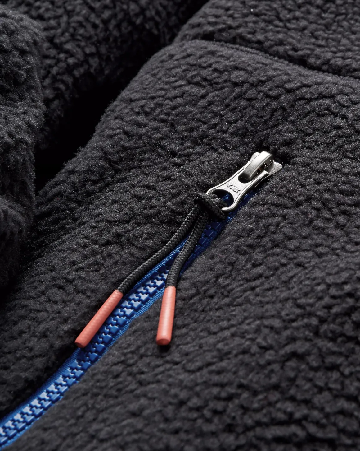 Maine 2.0 1/2 Zip Recycled Sherpa Fleece - Noir