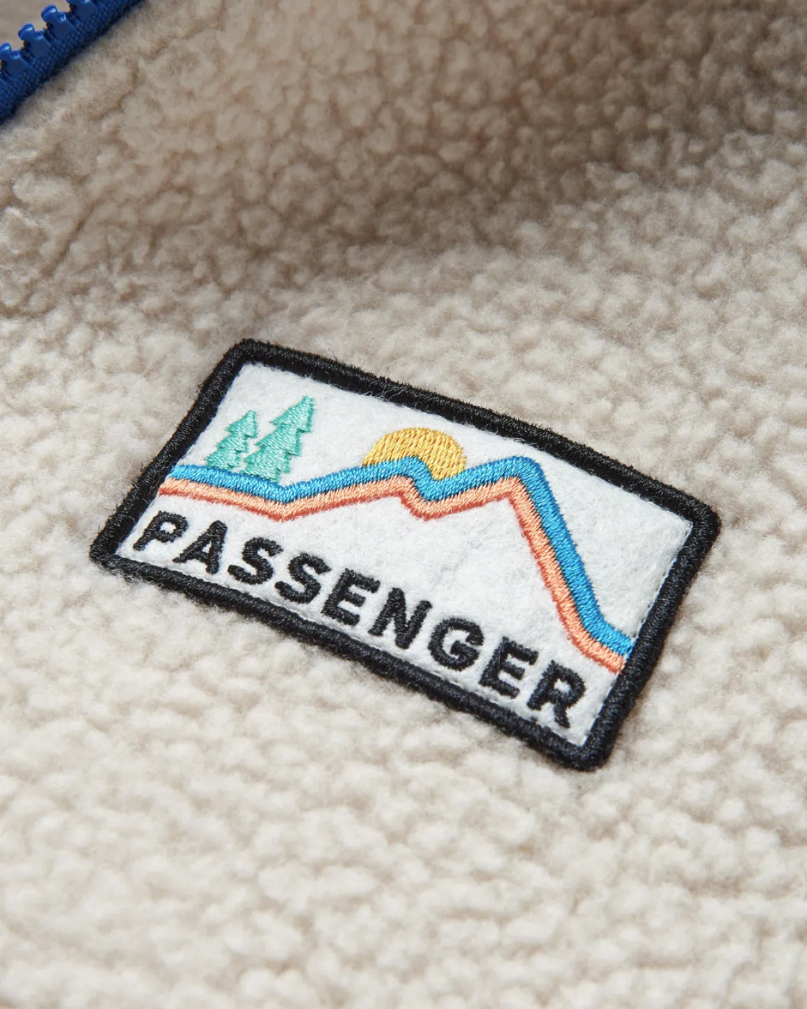 Maine 2.0 1/2 Zip Recycled Sherpa Fleece - Oatmeal