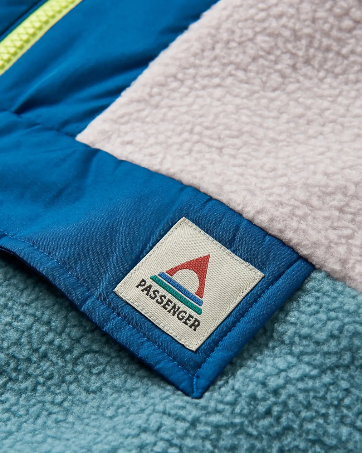 Maren 1/2 Zip Sherpa Fleece Recyclé - Arctic