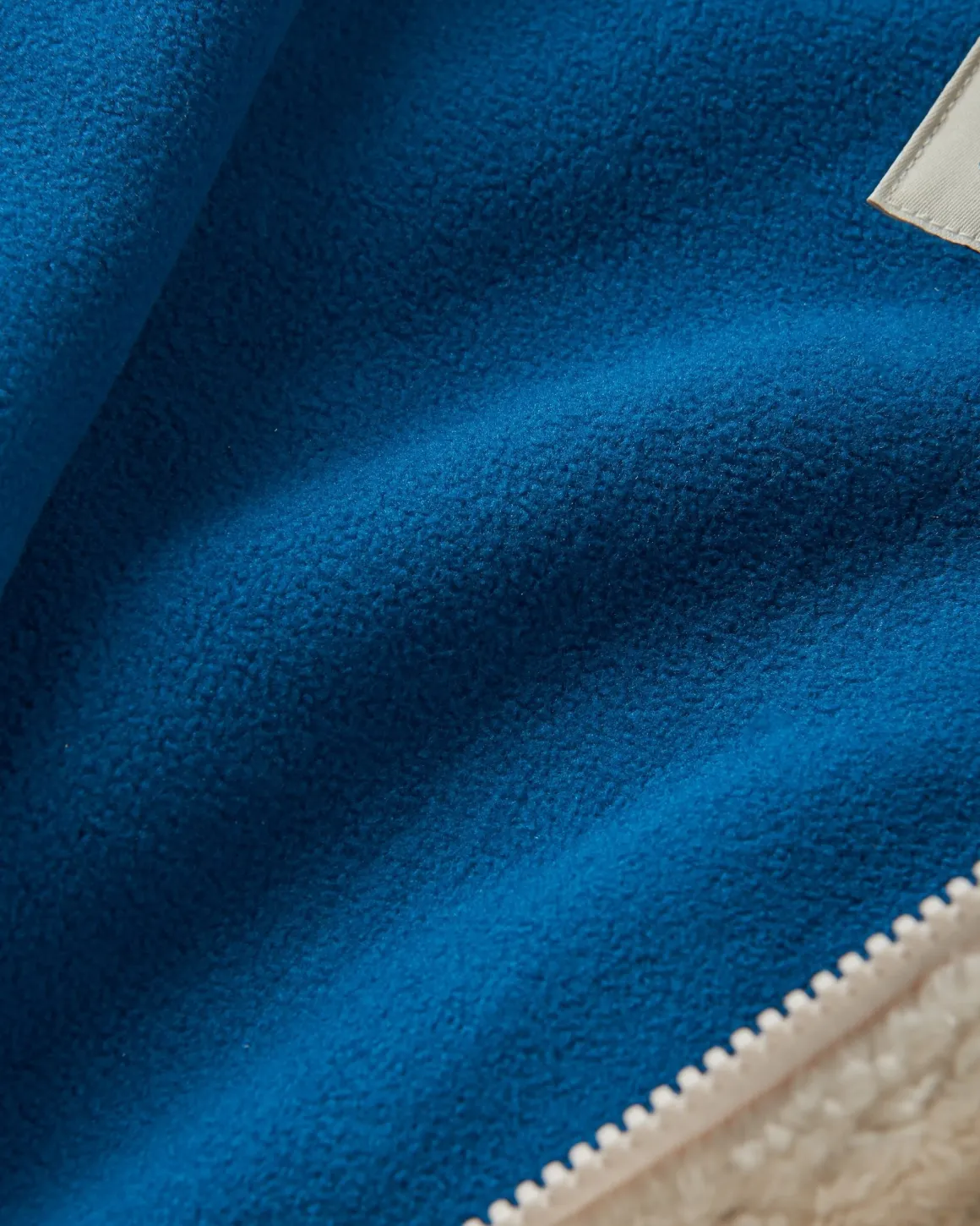 Nestling Sherpa Fleece Doublé Polaire Recyclé - Tidal Blue