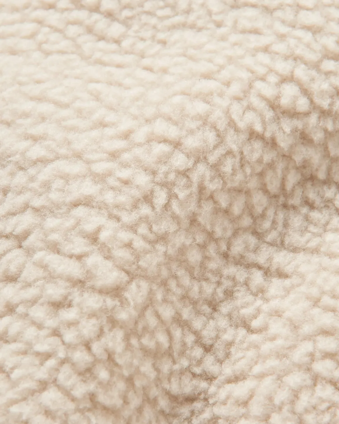 Offgrid 2.0 1/2 Zip Recycled Sherpa Fleece - Oatmeal/Navy