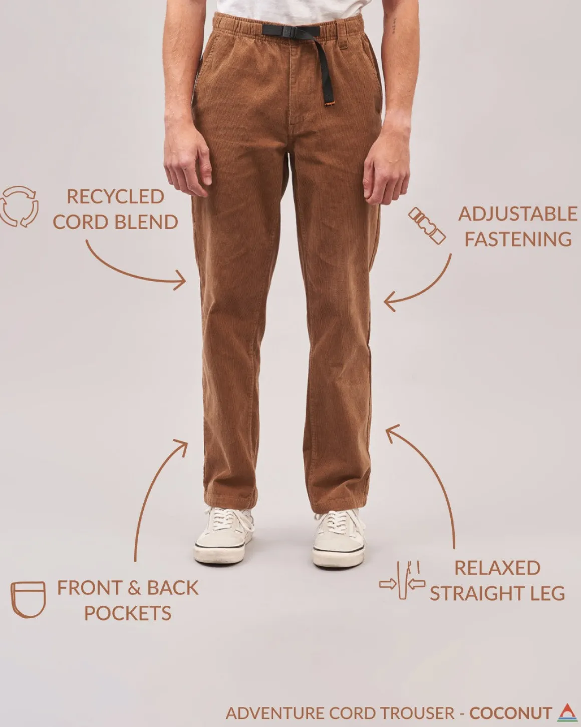 Pantalon Aventurier à Cordon - Noix de Coco