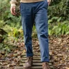 Pantalon en coton bio 365 - Denim foncé