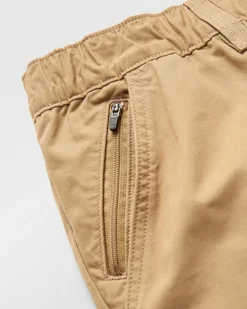 Pantalon en coton bio Chance - Biscuit