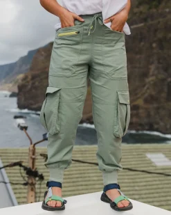Pantalon en Coton Bio Hydrilla - Pistache