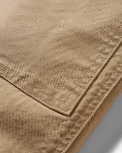 Pantalon en coton bio Vantage - Biscuit