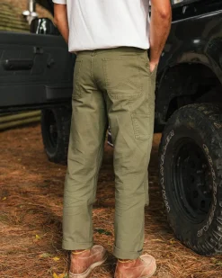 Pantalon en coton bio Vantage - Kaki
