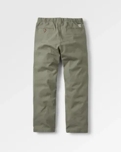 Pantalon en toile bio Aventurier - Olive Poussiéreuse