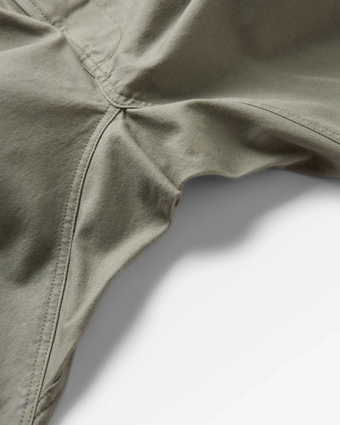 Pantalon en toile bio Aventurier - Olive Poussiéreuse
