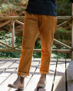 Pantalon en velours côtelé recyclé Compass - Coconut