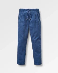 Pantalon en velours côtelé recyclé Compass - Denim foncé