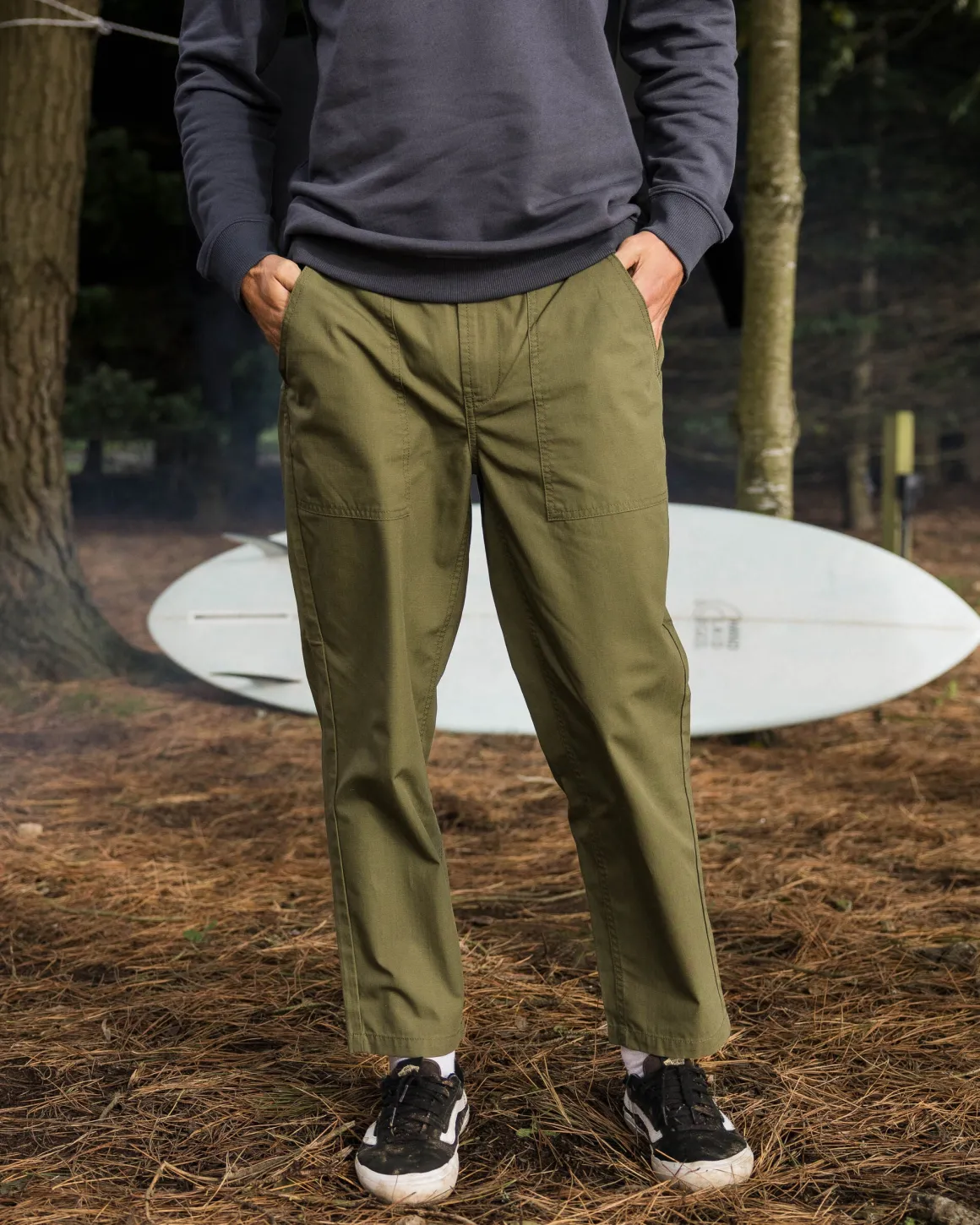 Pantalon intemporel - Kaki