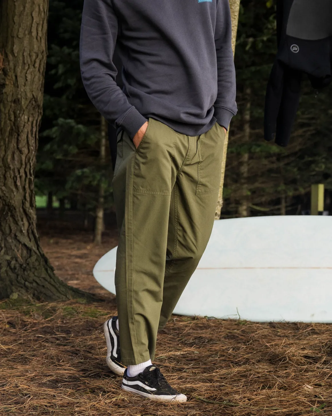 Pantalon intemporel - Kaki