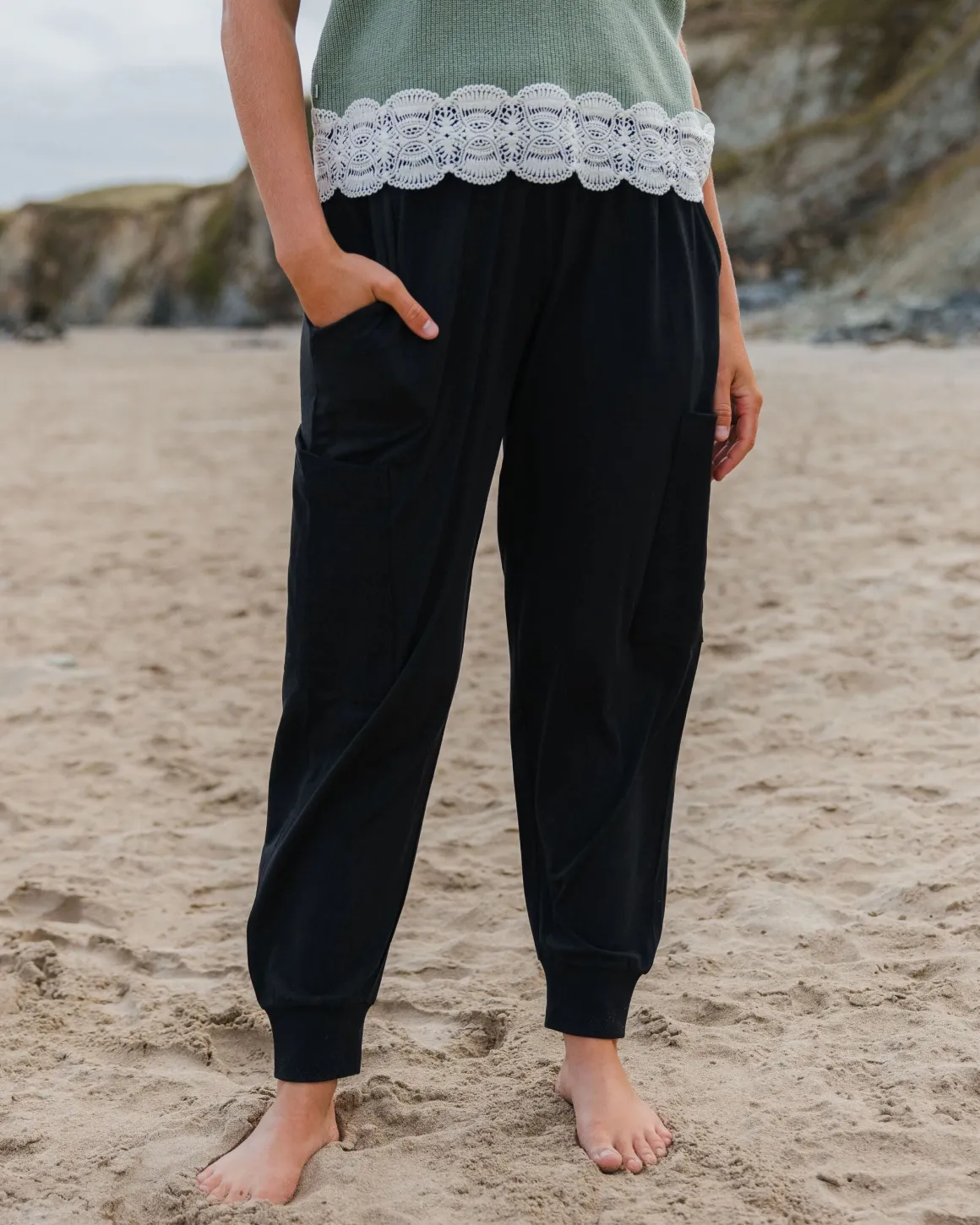 Pantalon Recyclé Day Dream - Noir