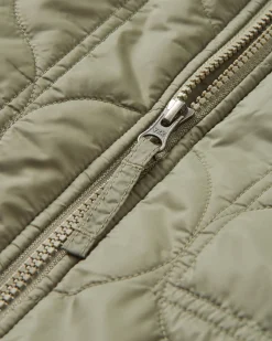 Parka Isolant Recyclé Flora 2.0 Longue - Olive Poussiéreux
