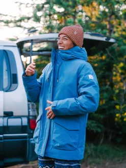 Parka Isolante Recyclée Alaska - Bleu Acier